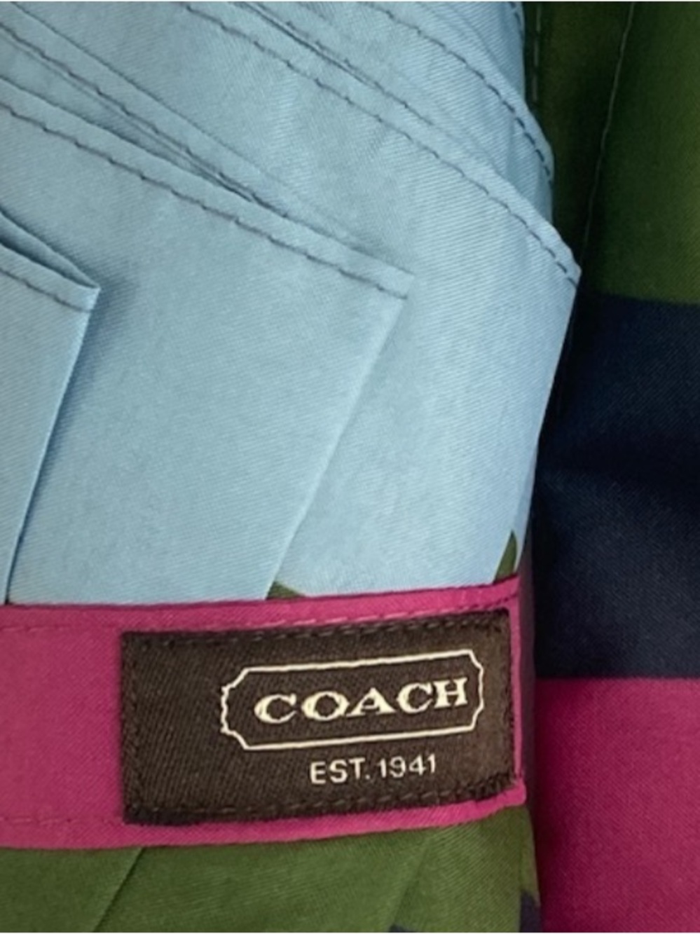 Coach Legacy Umbrella EUC - Picture 2 of 5